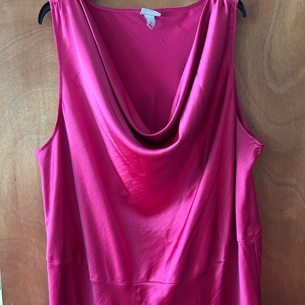 Ava & Viv Pink Midi Dress - Picture 2 of 5